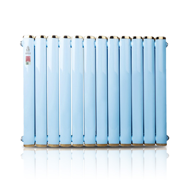 鋼制暖氣片/散熱器70-63藍+金色