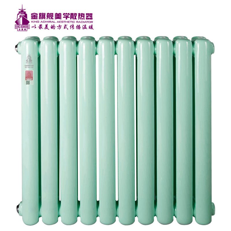 鋼制暖氣片/散熱器60方綠色